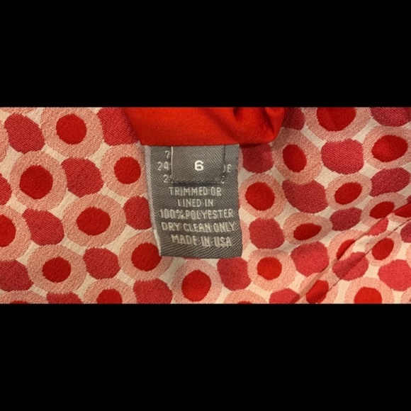 Lela Rose Polka Dot Stretch Jacquard Sheath Dress - Picture 8 of 8